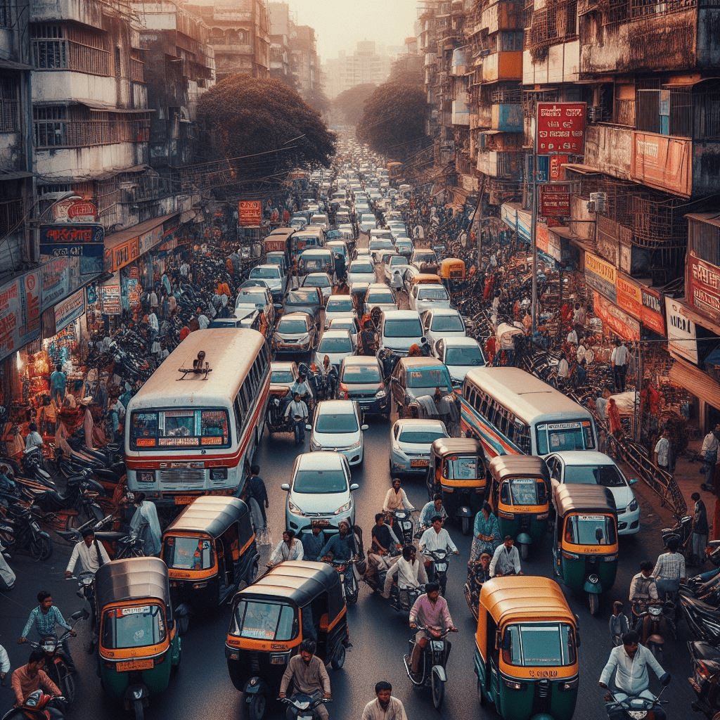 Indian Traffic: A Tourist’s Guide